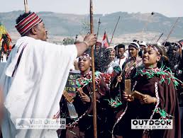 Traditional Arsi music and dance ceremony
